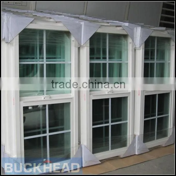 American Style PVC Single Hung Window