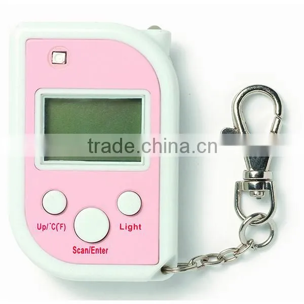 Pocket Style Personal Use UVA UVB Intensity Meter with Key Ring