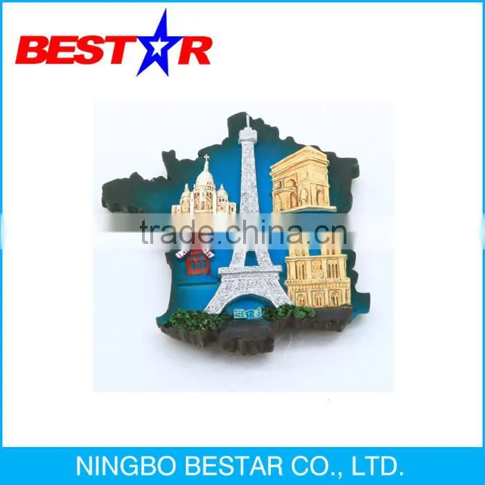 Various fridge magnet sticker of polyresin