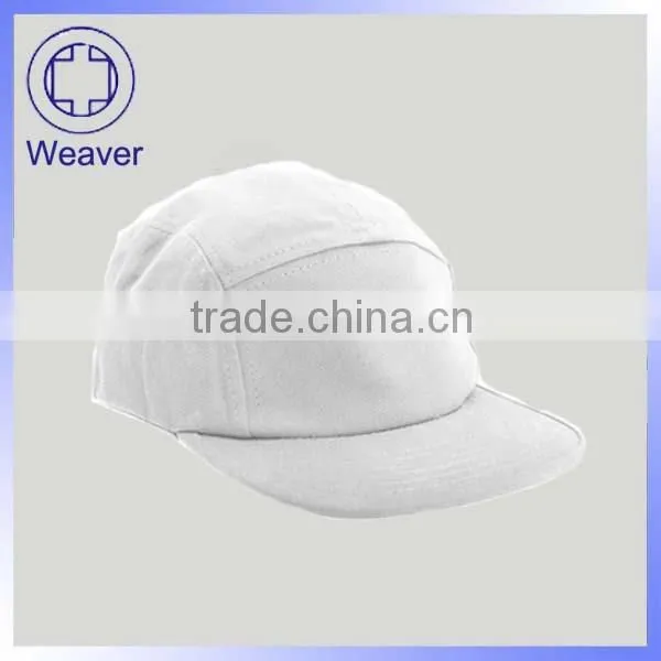 Distressed Cutom Blank 5 Panel Cap / Wholesale Cotton Custom Blank Camp Cap