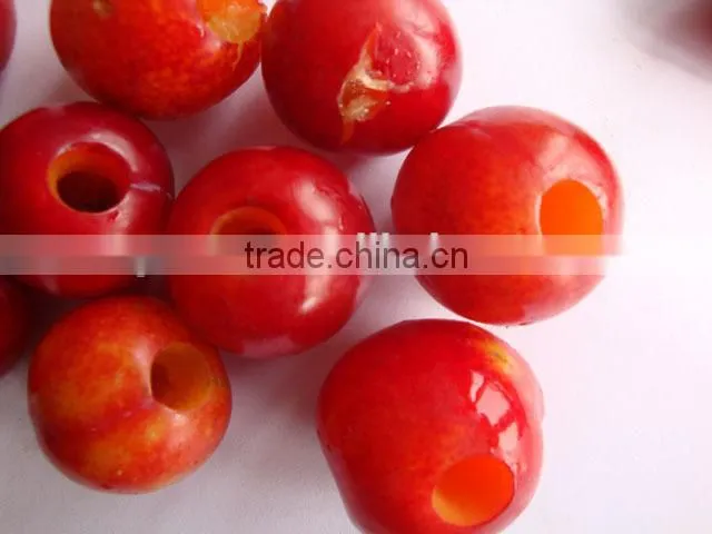 High technology red date pit remove machine / jujube pitting machine / cherry pitter machine