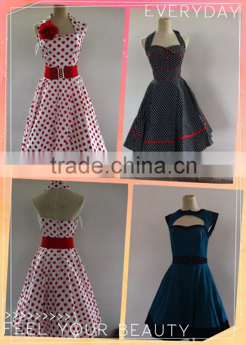 Adults Age Group and 100% Cotton Material vintage clothing dress