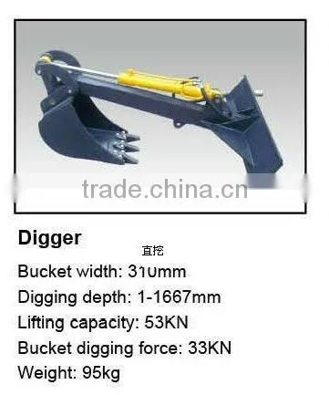 mini skid steer loader XD380