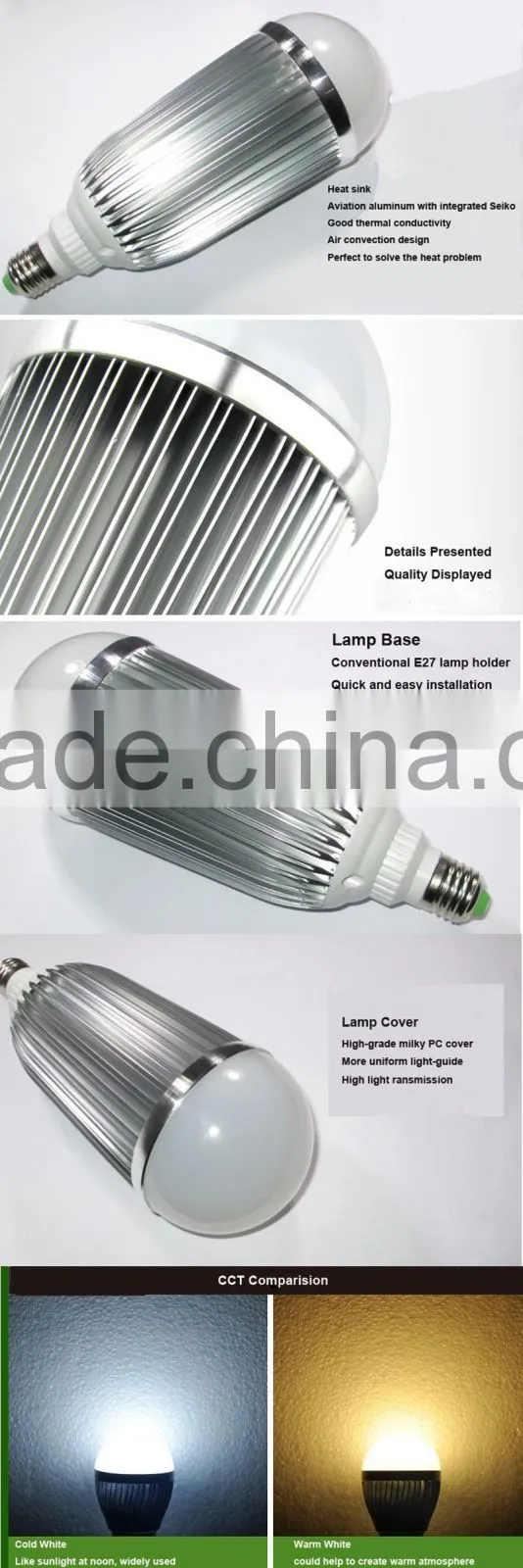 Good Quality High Temperature Resistant B22 LED Light Bulb Lamp