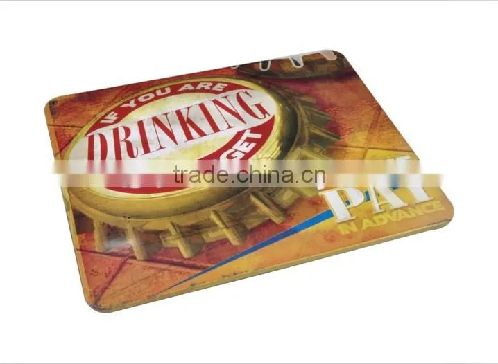 Food Grade Tinplate / CMYK Printing Gift Tin/Bar Tray