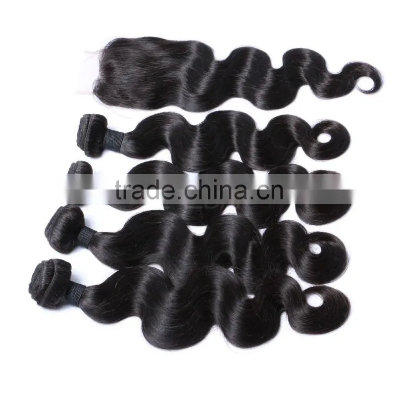 Cheap wavy grade 7a unprocessed virgin malaysian remy body wave human virgin hair weave