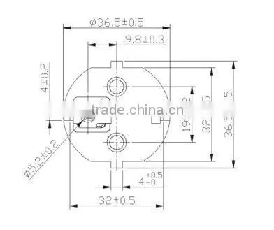 10A 250V 3PINS Korea ac plug adapter
