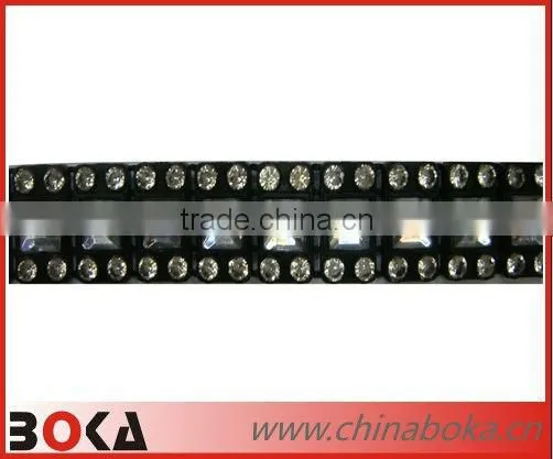 Korean rhinestones bridal lace trim for garment