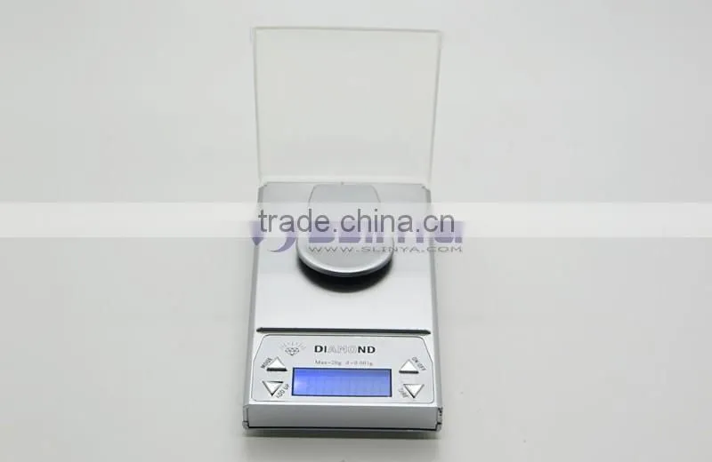 10g to 50g Capacity 0.001g/0.005ct Division Gold/Silver/Diamond Digital Jewelry Scale