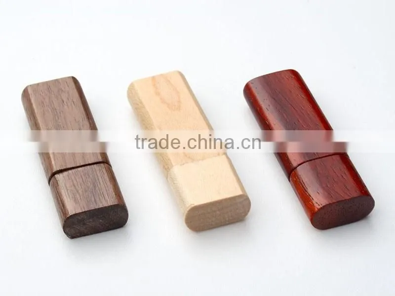 Factory bulk flash memory woods lady USB drives stylish wood finished