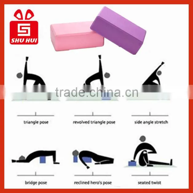 EVA Fitness balance exercise yoga block yoga equipment