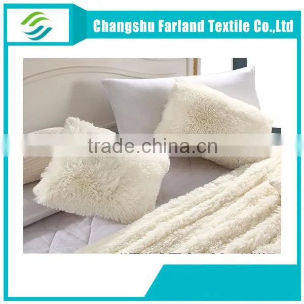 alibaba china supplier long hair plush velvet fabric for rug