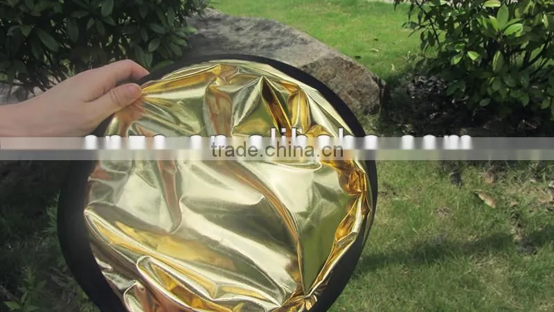 ET-80 silver&gold 80cm 2 in 1 foldable photo Studio Reflector board mini flash reflector