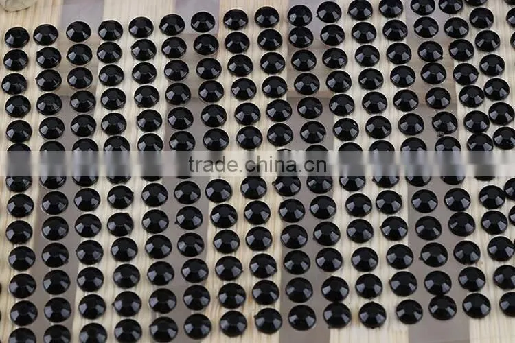 Small MOQ Mobile Phone stickers Crystal sticker