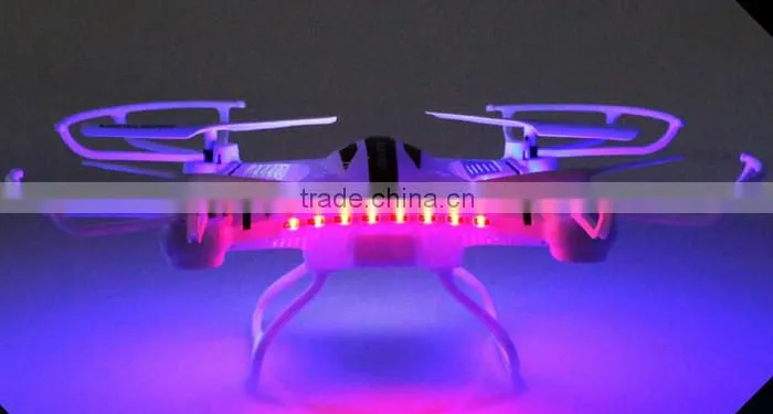 2.4 Ghz 6 gyro LED Surrounding RC Drone with professional camera