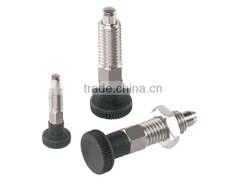 Stainlee Steel Index Plunger with lever BK38.0028