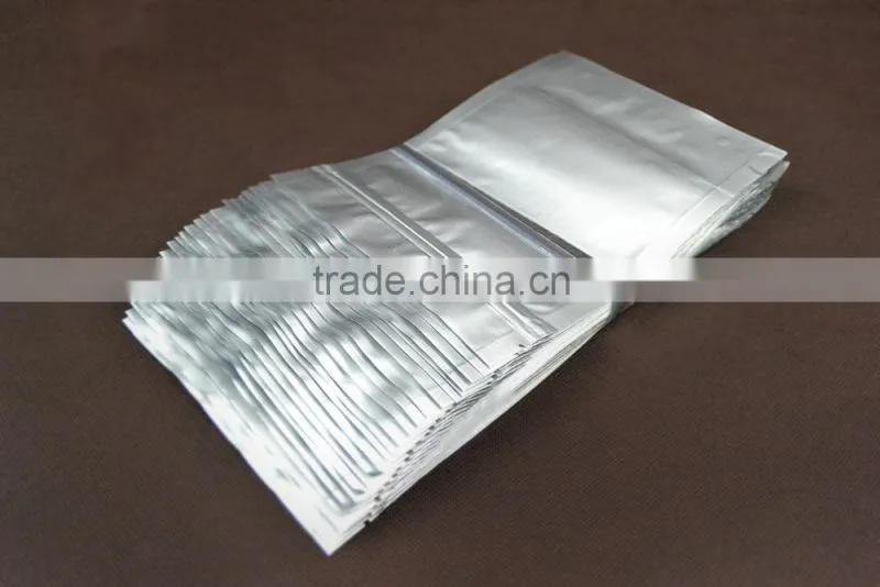 No Print Water Proof Silver Foil Doypack Bags