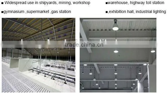 150W 5 years warranty LED high bay light with UL cUL DLC CB CE Erp approval and widely used in industrial lighting