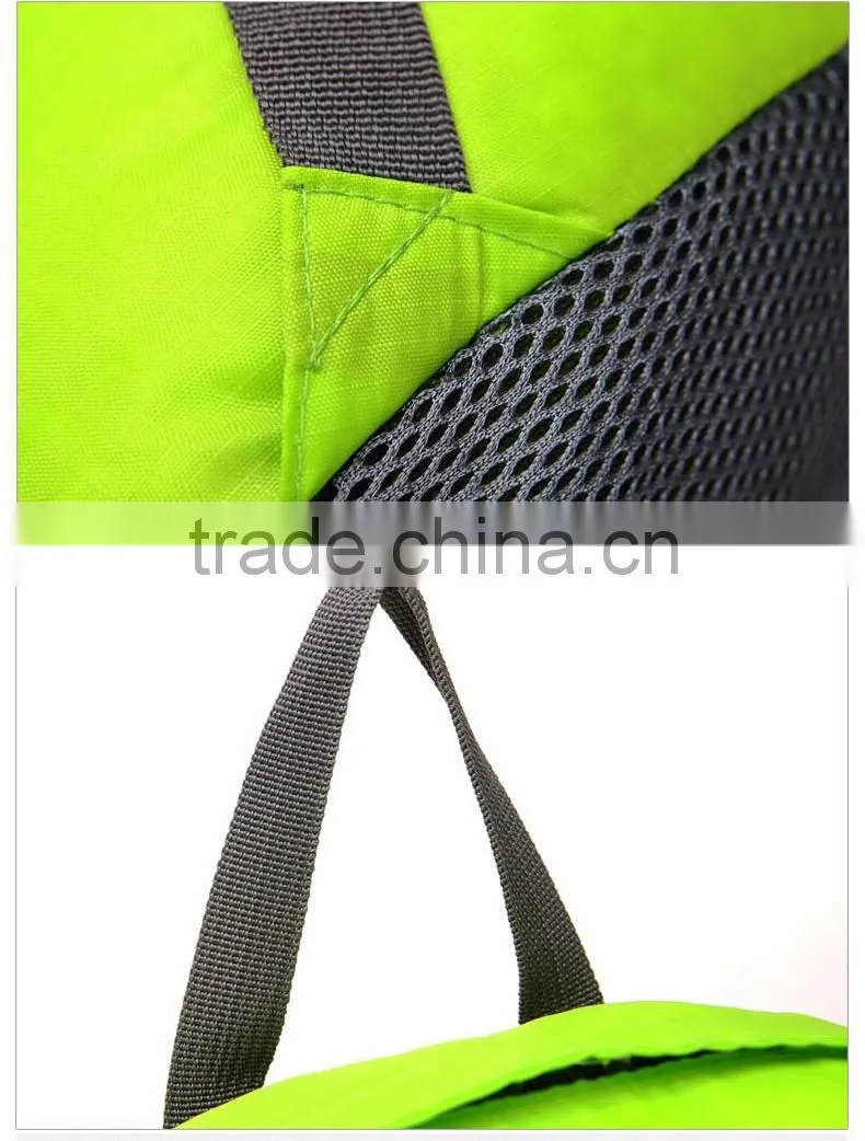 folding backpack high capacity outdoor hiking bag unisex bag manufacture