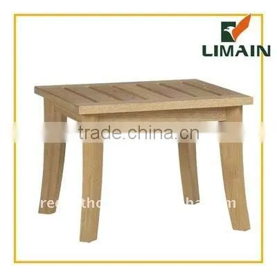 Teak outdoor adjustable table
