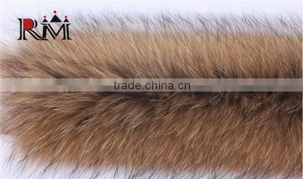 Raccoon dog strip, raccoon dog trim, raccoon dog fur collar