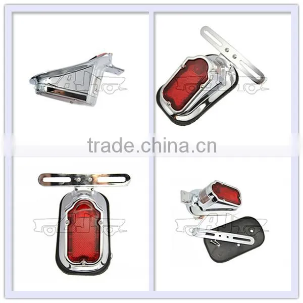 BJ-3118B-A High quality Chrome aluminum china led motorcycle tail light