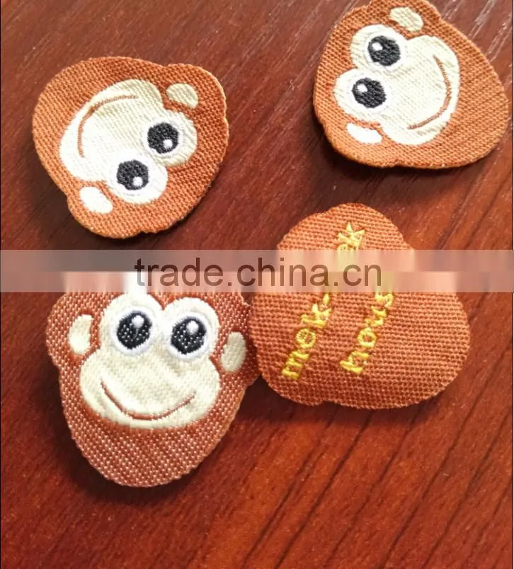 OEM garment comfortable printed woven label for children's clothing manufacturer