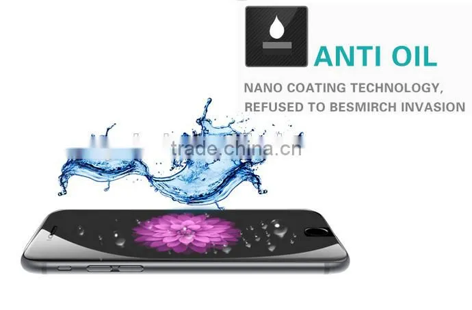 mobile phone Tempered Glass Screen Protector 9H,silk print screen protector for iphone