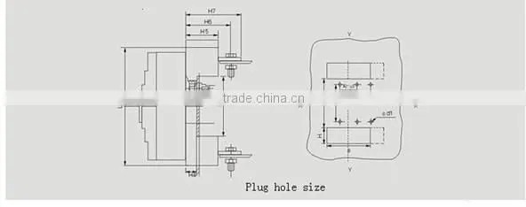 electric goods 3pole 1250amp mccb circuit breaker