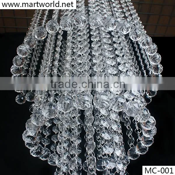 2016 new design crystal chandelier modern crystal chandelier for wedding party home decoration(MC-002)