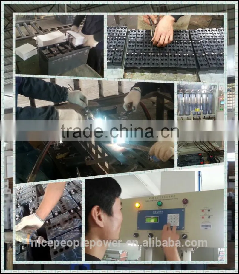 12V100AH vrla battery for the solar DC fan with With Rich Professional Experience