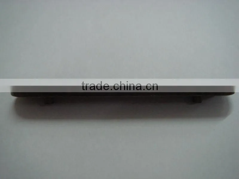 two holes metal plate for leather bag