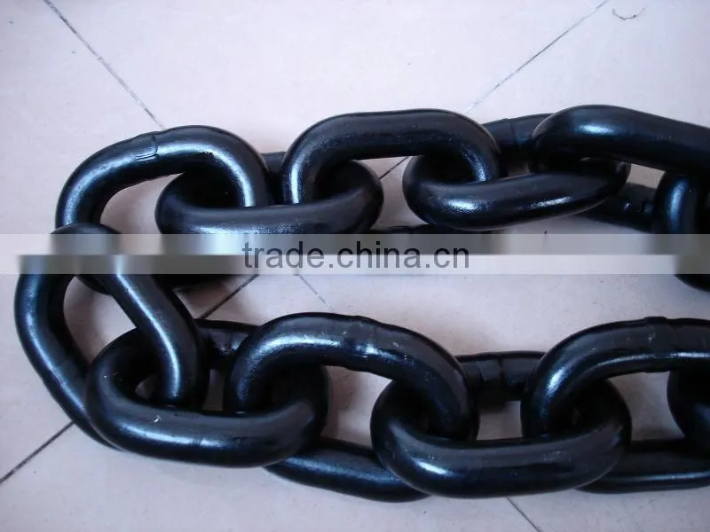 steel chain and rigging
