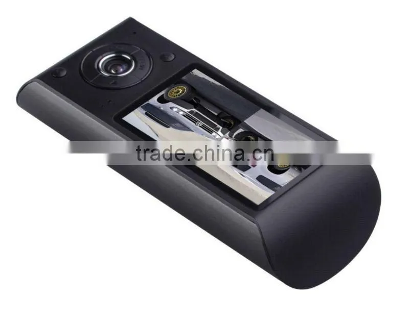 car DVR recorder es-190 + 140 degree super wide angle +1080P car audio+IR+GPS X3000