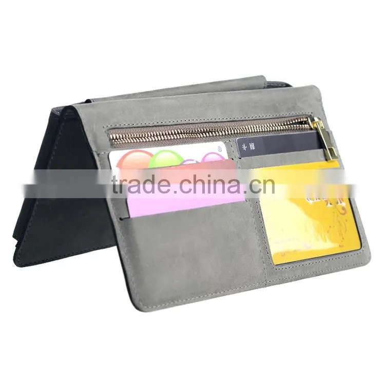 Universal genuine leather ladies wallet cases