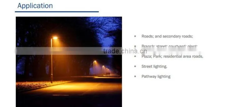 Cheaper led street light 40W with small size