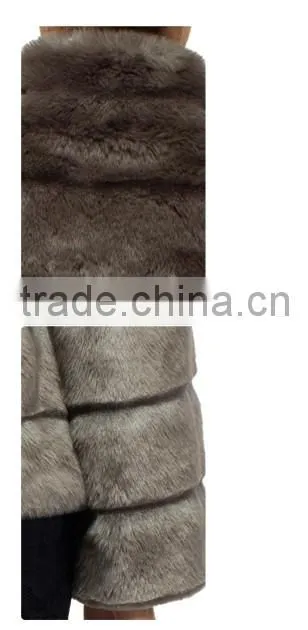 rex14035 dyed rabbit fur Coat With Good Prices