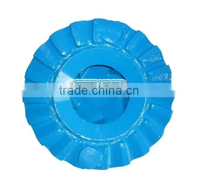 Anti-wear standard high pressure impeller of slurry pump