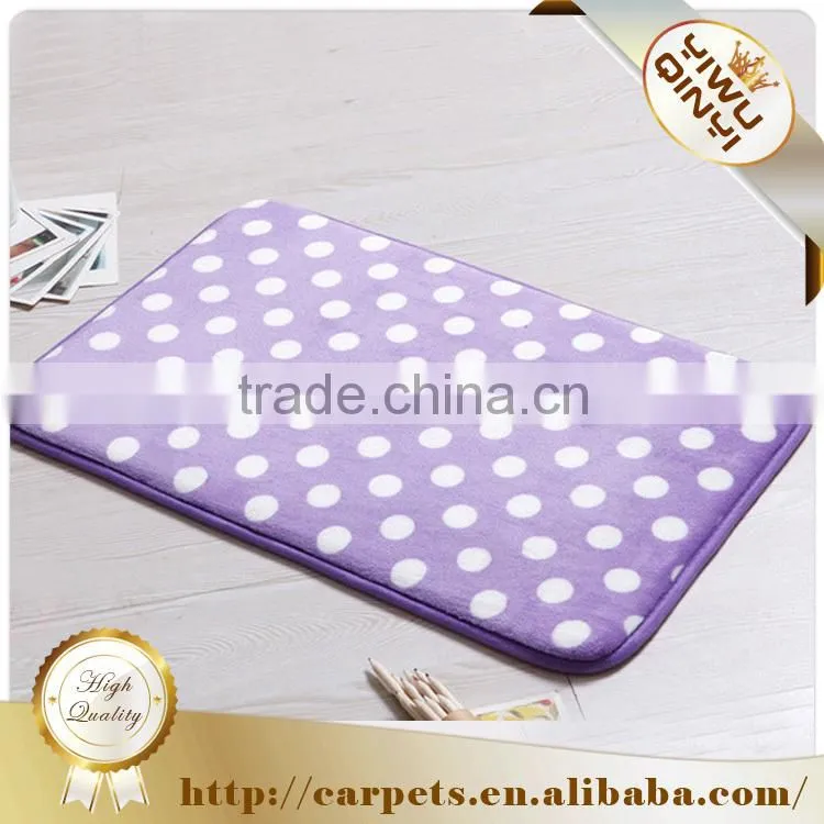 Top selling products in alibaba Non-slip Coral Fleece Protection print door mat