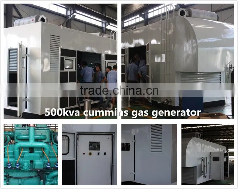 200kw/250kva gas generator natural