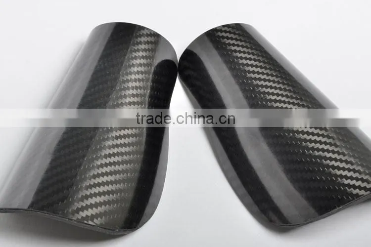 Carbon Fiber Shin guards/Play Football Carbon Shinguards/Sports Carbon Shin pads