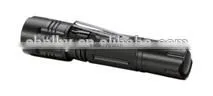 powerful flashlight police flat led flashlight shocker