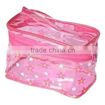 BOPP pvc soft zipper bag