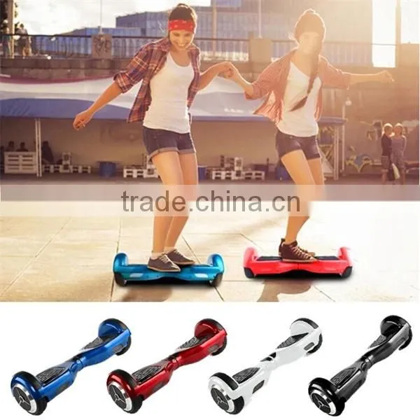 self balancing electric scooter with led light and buetooth speaker