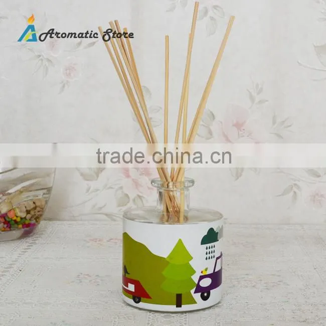 decorative reed diffuser glass bottle