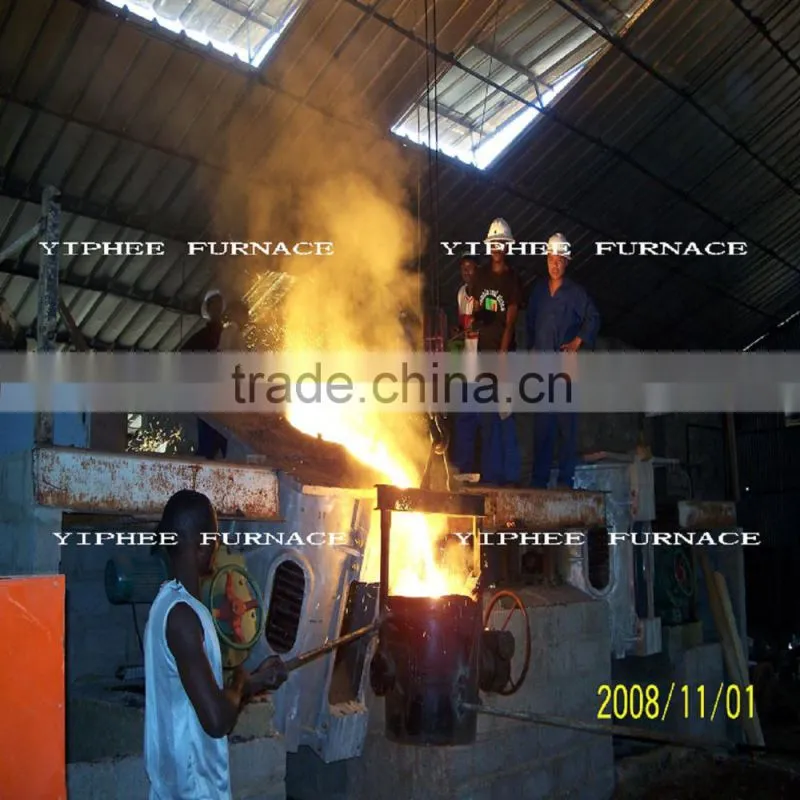 Nodular cast iron used melting induction furnace for 2.5 ton capacity