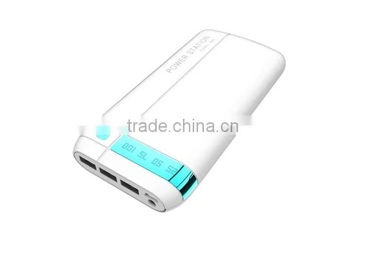LCD Display Quick Charging 16000mah Power Bank Battery