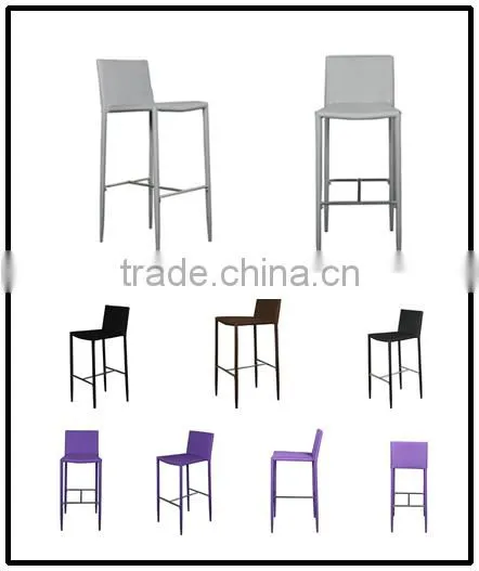 China Manufacturer Wholesale bar stool high chair with different color