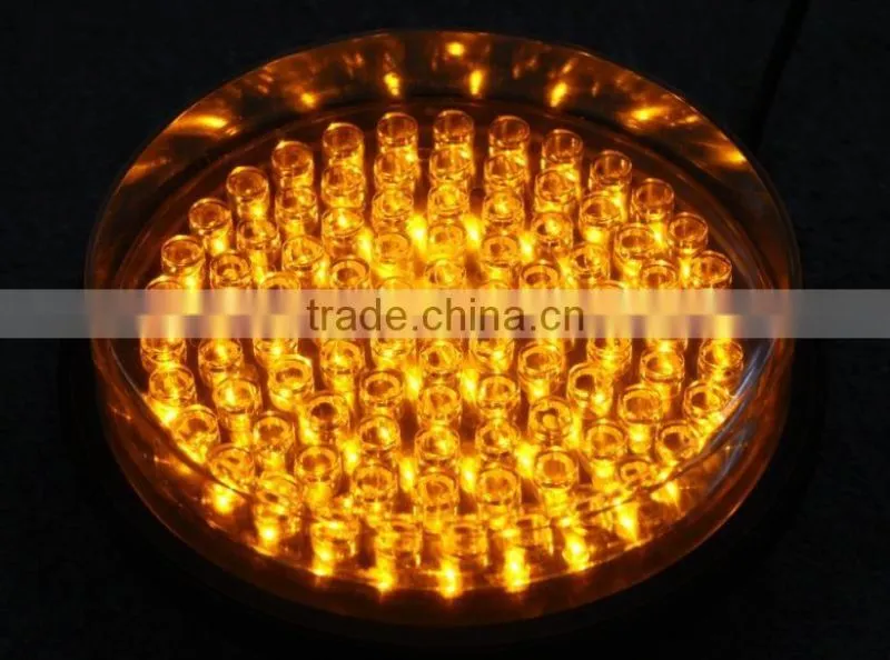 200mm small lens traffic light module (yellow ball)