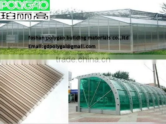 Ten years quality assurance plastic sheet/polycarbonate solid sheet for greenhouse